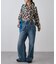 【WEB限定】シアービエラチェックフロントシャーリングシャツ