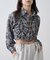 【WEB限定】シアービエラチェックフロントシャーリングシャツ