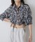 【WEB限定】シアービエラチェックフロントシャーリングシャツ