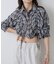 【WEB限定】シアービエラチェックフロントシャーリングシャツ