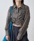 【WEB限定】シアービエラチェックフロントシャーリングシャツ