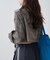 【WEB限定】シアービエラチェックフロントシャーリングシャツ