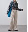 【WEB限定】シアービエラチェックフロントシャーリングシャツ