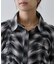 【WEB限定】シアービエラチェックフロントシャーリングシャツ