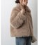 【WEB限定/リバイバル】ショートファーブルゾン