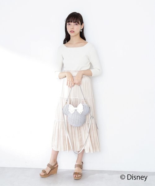 【新品】ジルバイジルスチュアート Minnieラタンポシェット 新品】ジルバイジルスチュアート Minnieラタンポシェット