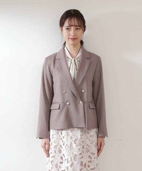 ウーリッシュフラノセットアップ ジャケット｜ジルバイジル