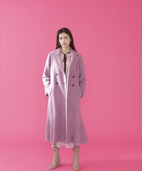 ジルバイジルスチュアート　マーメイドコート　チャコールグレー　Mサイズ ジルバイジルスチュアート マーメイドコート チャコールグレー Mサイズ