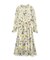 デジタルフラワープリントワンピース