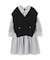 ベストシャツワンピースセット　WEB限定カラー：ブラック