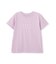 シシュウロゴTシャツ　WEB限定カラー：バイカラー　ラベンダー