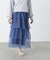 ティアードチュールスカート