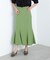 リネン調カラースカート