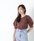 バックシャンカットトップス
