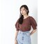 バックシャンカットトップス