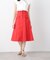 フロントボタンセミフレアスカート