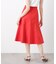 フロントボタンセミフレアスカート