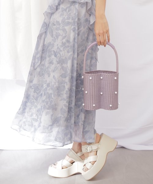 ジルバイジルスチュアート　ハートラタンバッグ ハートラタンバスケット｜ジルバイジルスチュアートの通販