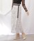 シャイニーデジタルフラワースカート