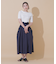 ◇ナイロンハイウエストフレアスカート