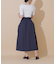 ◇ナイロンハイウエストフレアスカート