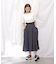 ◇ナイロンハイウエストフレアスカート