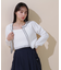 ◇ロゴジャガードビスチェアンサンブル　WEB限定カラー：ピンク