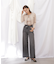 ◇ロゴジャガードビスチェアンサンブル　WEB限定カラー：ピンク