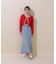 ◇ロゴジャガードビスチェアンサンブル　WEB限定カラー：ピンク