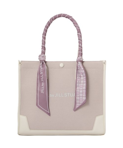 【JILL by JILLSTUART】Link J スカーフトートバッグ 大 Link J スカーフトートバッグ 大｜ジルバイジルスチュアートの