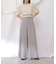 フロントZIPワイドパンツ