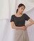 《JILL by BASIC》カップ付きTシャツ