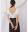 《JILL by BASIC》カップ付きTシャツ