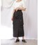 ギャザーディテールカーゴスカート