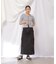 ギャザーディテールカーゴスカート