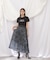 オーガニック刺繍ロゴTシャツ　