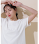オーガニック刺繍ロゴTシャツ　