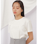 オーガニック刺繍ロゴTシャツ　