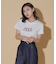 オーガニック刺繍ロゴTシャツ　