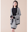 ◆ロングカーデ×ミニスカート　セットアップ