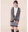 ◆ロングカーデ×ミニスカート　セットアップ