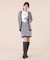 ◆ロングカーデ×ミニスカート　セットアップ