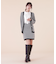 ◆ロングカーデ×ミニスカート　セットアップ