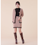 ◆ロングカーデ×ミニスカート　セットアップ