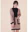 ◆ロングカーデ×ミニスカート　セットアップ