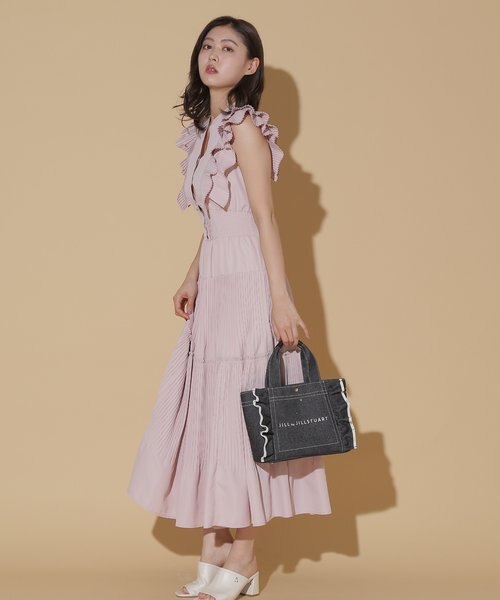 WEB限定：ビジューフリルトート ｜ジルバイジルスチュアートの