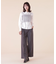 ストレッチファンシーヤーンビスチェ