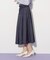 デニムライクステッチシリーズ2　フレアスカート