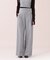 パール釦ワイドパンツ