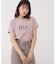 オーガニックコットンフロッキーロゴTシャツ